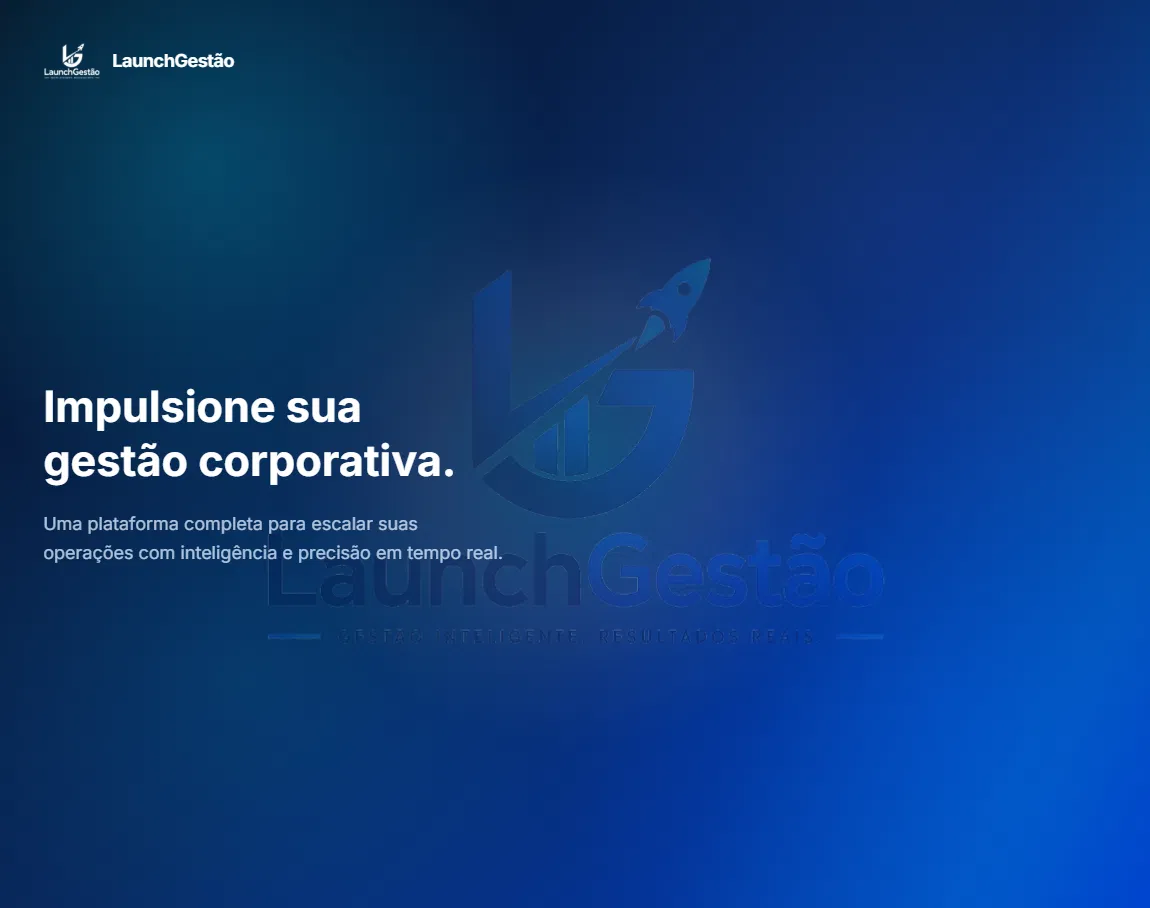 Sistema corporativo LaunchGestão